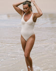 HYAMS ONE PIECE - IVORY